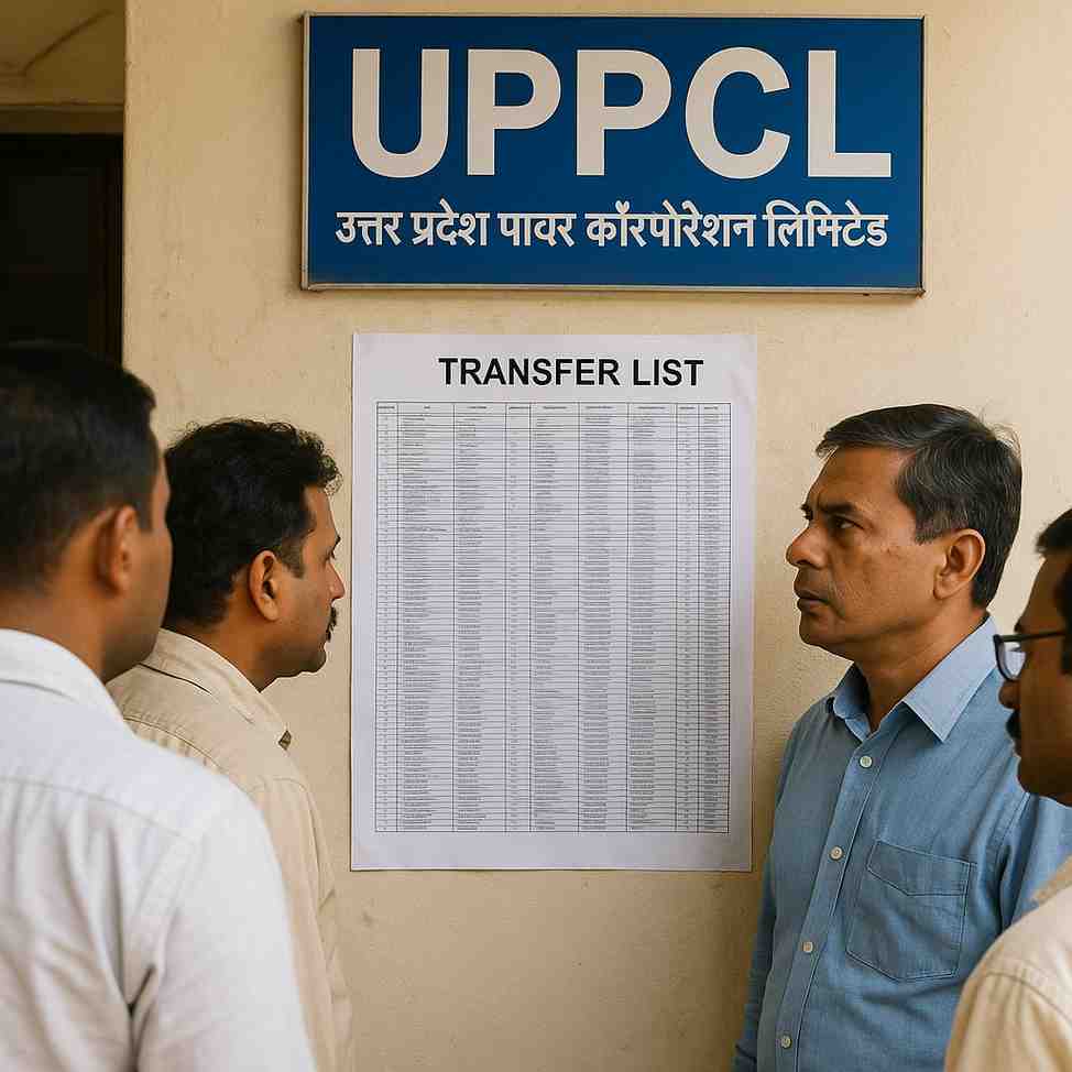 UPPCL में अब तक का सबसे बड़ा तबादला अभियान, हजारों कर्मचारी प्रभावित UPPCL में अब तक का सबसे बड़ा तबादला अभियान, हजारों कर्मचारी प्रभावित